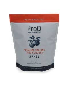 Pro Q Apple Smoking Wood Chunks 1kg bag