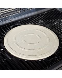Outback Pizza Stone in use with the Jupiter BBQ