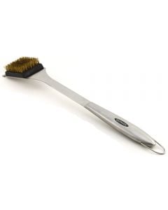 Genuine Outback stainless steel long handled cleaning brush