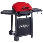 Outback Omega 201 Red Charcoal Hooded BBQ