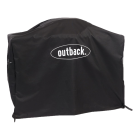 Outback Excel and Omega barbecue cover with air vents. 