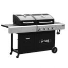 Ideal for those who are undecided on which BBQ they prefer...a gas or charcoal BBQ - get it both with the Combi model