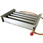 Buschbeck stainless steel gas burner unit accessory.