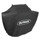 Outback 370423 cover to fit the stainless steel Meteor 6 burner BBQ