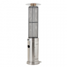 Lifestyle Emporio Flame Heater in Stainless Steel